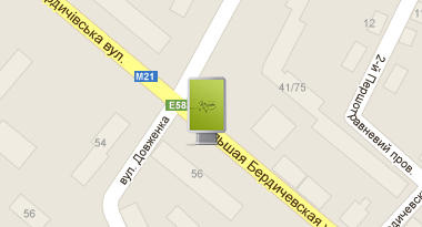 ул.Бердичевская (Рынок Довженко, остановка, маркет "Квартал")