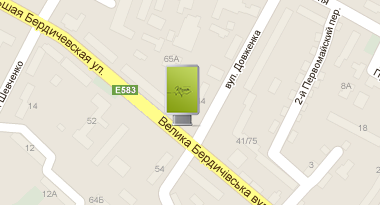 ул.Бердичевская (м-т "24 часа",остановка Довженко)