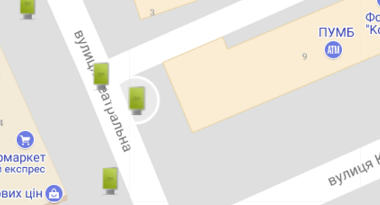 ул.Театральная-ул.Киевская (Банк ПУМБ) ул.Театральная-ул.Киевская (Банк ПУМБ)