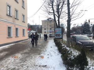 Житомир ул.Театральная-ул.Киевская (Банк ПУМБ) ст.Б